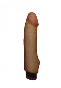 Вибромассажёр HUMAN STYLE 7,3" с бугорком - 18,5 см., LOVETOY (А-Полимер)