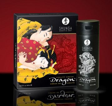 Интимный мужской крем "Дракон", Shunga