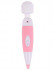 Бело-розовый, работающий от сети вибромассажёр Pixey Wand Mini Pink Edition - 25 см. Бело-розовый, работающий от сети вибромассажёр Pixey Wand Mini Pink Edition - 25 см.