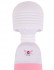 Бело-розовый, работающий от сети вибромассажёр Pixey Wand Mini Pink Edition - 25 см. Бело-розовый, работающий от сети вибромассажёр Pixey Wand Mini Pink Edition - 25 см.