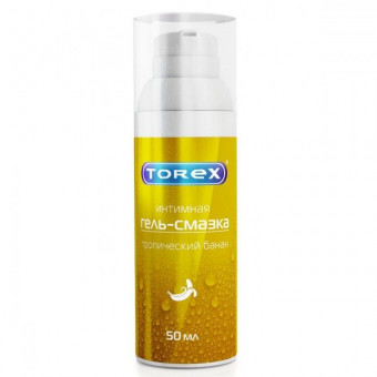 Гель-смазка на водной основе Torex "Тропический банан" - 50 мл.