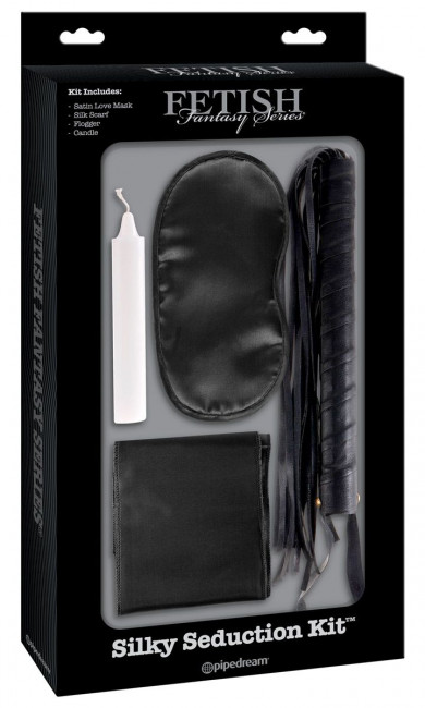 Набор для интимных удовольствий Silky Seduction Kit, Pipedream Набор для интимных удовольствий Silky Seduction Kit, Pipedream