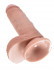 Фаллоимитатор с мошонкой 7" Cock with Balls на присоске - 19,4 см., Pipedream Фаллоимитатор с мошонкой 7" Cock with Balls на присоске - 19,4 см., Pipedream