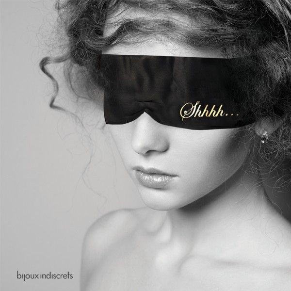 Маска-повязка на глаза Shhh Blindfold , Bijoux Indiscrets