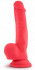 Красный фаллоимитатор на присоске Shimmy - 22 см., Blush Novelties