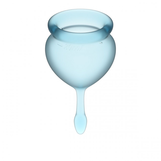 Набор голубых менструальных чаш Feel good Menstrual Cup