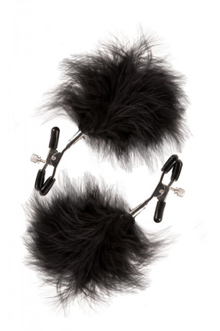 Зажимы для сосков с пухом FEATHERED NIPPLE CLAMPS, Blush Novelties