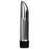 Миниатюрный серебристый вибратор Ladyfinger - 13 см., Seven Creations
