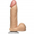 Телесный фаллоимитатор The Realistic Cock 8” with Removable Vac-U-Lock Suction Cup - 22,3 см., Doc Johnson