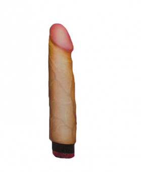 Вибромассажёр HUMAN STYLE  7,5" без мошонки - 19 см., LOVETOY (А-Полимер)