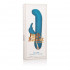 Бирюзовый вибратор с изогнутой головкой Jack Rabbit Signature Silicone Rocking "G" Rabbit - 20 см., California Exotic Novelties Бирюзовый вибратор с изогнутой головкой Jack Rabbit Signature Silicone Rocking "G" Rabbit - 20 см., California Exotic Novelties