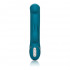 Бирюзовый вибратор с изогнутой головкой Jack Rabbit Signature Silicone Rocking "G" Rabbit - 20 см., California Exotic Novelties Бирюзовый вибратор с изогнутой головкой Jack Rabbit Signature Silicone Rocking "G" Rabbit - 20 см., California Exotic Novelties