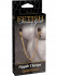 Чёрные с золотом зажимы на соски Gold Chain Nipple Clamps, Pipedream