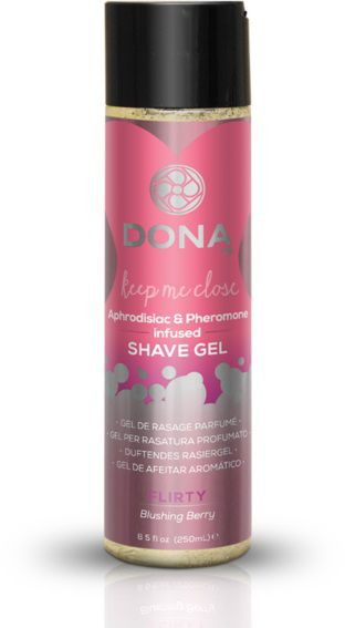 Гель для бритья DONA Flirty Blushing Berry - 250 мл., System JO