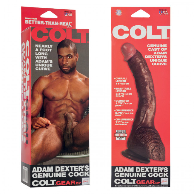 Реалистичный фаллоимитатор со слепка Адама Декстера - 28 см., California Exotic Novelties