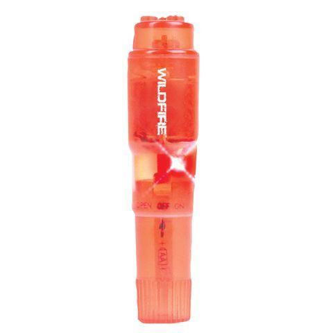 Красная водонепроницаемая виброракета Wildfire Rock-In Waterproof Massager, Topco Sales