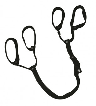 Система ремней-фиксаторов Adjustable Rope Bondage Kit, Sportsheets
