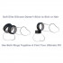 Набор из двух эрекционных колец Max-Width Silicone Rings, Pipedream