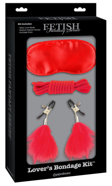 Набор для интимных удовольствий Lovers Bondage Kit, Pipedream Набор для интимных удовольствий Lovers Bondage Kit, Pipedream