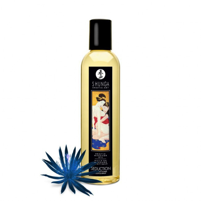 Массажное масло с ароматом ночных цветов Seduction Midnight Flower - 250 мл., Shunga