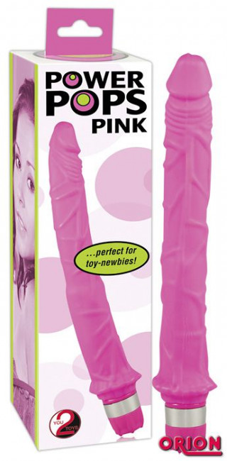 Розовый анальный вибратор Strong Anal Vibrator Pink - 17,5 см., Orion Розовый анальный вибратор Strong Anal Vibrator Pink - 17,5 см., Orion