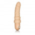 Телесный вибромассажер Waterproof Power Stud Curvy - 21 см., California Exotic Novelties