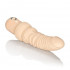 Телесный вибромассажер Waterproof Power Stud Curvy - 21 см., California Exotic Novelties