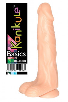 Фаллоимитатор с ярко выраженной головкой Kanikule Simple - 18,8 см., Kanikule