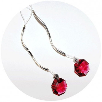 Украшение для груди с красными кристаллами Swarovski, Me Seduce