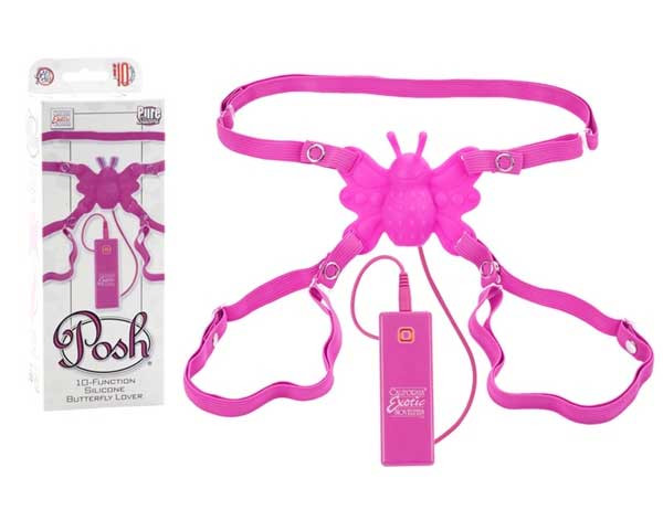 Розовая вибро-бабочка BUTTERFLY LOVER, California Exotic Novelties