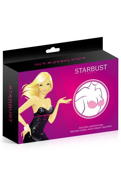 Силиконовый бюстгальтер без бретелей INVISIBLE BRA SILICONE, Starbust
