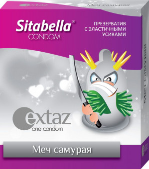 Презерватив Sitabella Extaz "Меч самурая" - 1 шт., Sitabella