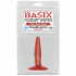 Маленькая красная анальная пробка Basix Rubber Works Mini Butt Plug - 10,8 см., Pipedream Маленькая красная анальная пробка Basix Rubber Works Mini Butt Plug - 10,8 см., Pipedream
