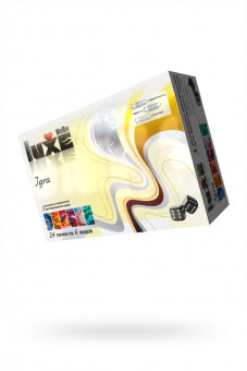 Презервативы Luxe Mini Box Игра - 1 блок (24 уп. по 3 шт. в каждой), Luxe