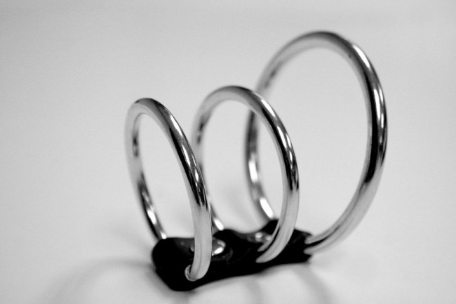 3 эрекционных кольца Ring Cock Cage, Sportsheets