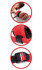 Набор для фиксаций на кровати Fantasy Web Bed Restraint System, Pipedream