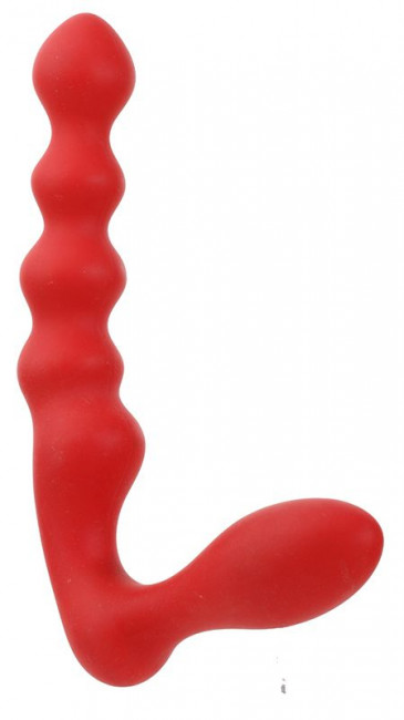 Красный силиконовый стимулятор PURRFECT SILICONE - 19 см., Dream Toys Красный силиконовый стимулятор PURRFECT SILICONE - 19 см., Dream Toys