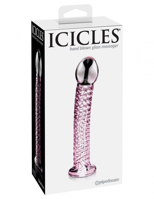 Анальный стимулятор Icicles № 53 - 17,8 см., Pipedream Анальный стимулятор Icicles № 53 - 17,8 см., Pipedream