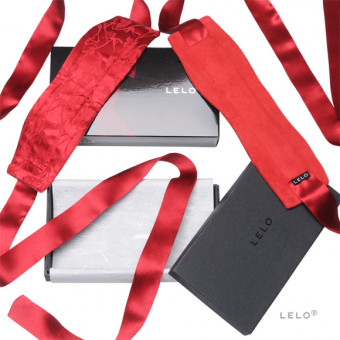 Красные шелковые наручники Etherea (LELO), Lelo Красные шелковые наручники Etherea (LELO), Lelo