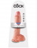 Большой фаллоимитатор с мошонкой 10" Cock with Balls на присоске - 25,4 см., Pipedream