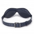 Тёмно-синяя кожаная маска на глаза No Bounds Collection Blindfold, Fifty Shades of Grey