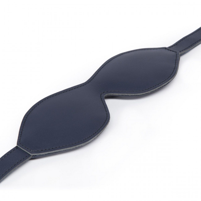 Тёмно-синяя кожаная маска на глаза No Bounds Collection Blindfold, Fifty Shades of Grey