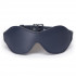 Тёмно-синяя кожаная маска на глаза No Bounds Collection Blindfold, Fifty Shades of Grey