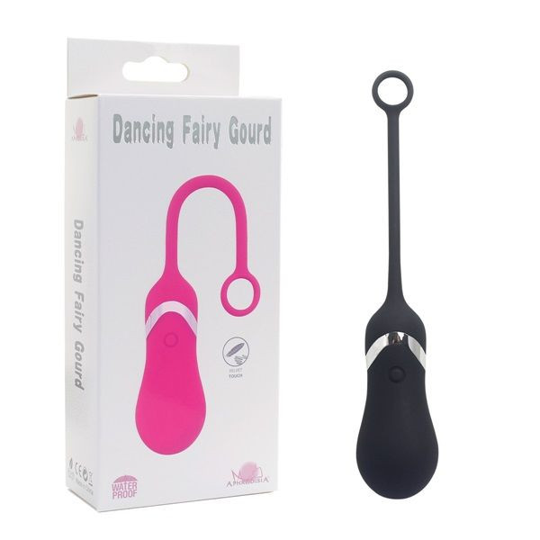 Черное виброяичко Dancing Fairy Gourd Черное виброяичко Dancing Fairy Gourd