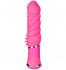 Розовый анальный вибратор с шипиками BOOTYFUL TWISTED TICKLER VIBE PINK, Dream Toys