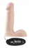 Телесный вибратор Basix Rubber Works   6" Vibrating Dong - 15,9 см., Pipedream