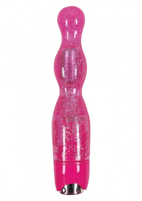 Розовая виброёлочка Starlight Gems Libra Vibrating Massager - 20,5 см., NS Novelties Розовая виброёлочка Starlight Gems Libra Vibrating Massager - 20,5 см., NS Novelties