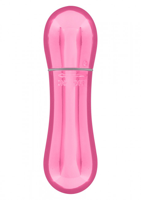 Розовый мини-вибромассажер MINI VIBRATING MASSAGER - 8 см., Toy Joy