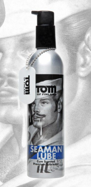 Лубрикант с запахом спермы Tom of Finland Seaman - 236 мл., XR Brands Лубрикант с запахом спермы Tom of Finland Seaman - 236 мл., XR Brands