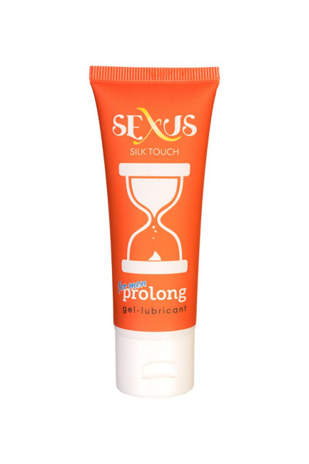 Пролонгирующая гель-смазка для мужчин Silk Touch Prolong - 50 мл., Sexus Пролонгирующая гель-смазка для мужчин Silk Touch Prolong - 50 мл., Sexus
